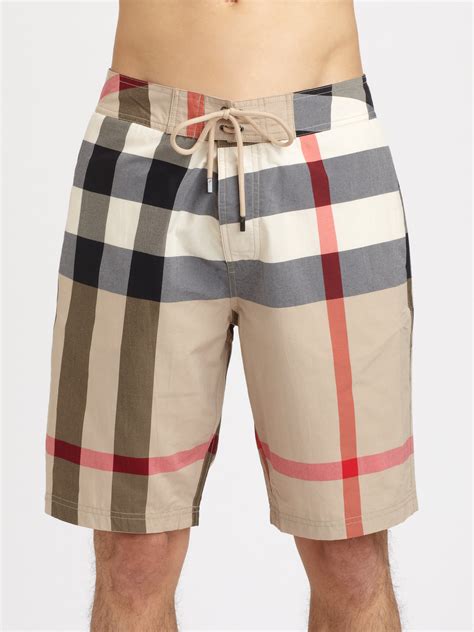 mens burberry trunks|Burberry baby swim trunks.